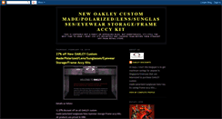 Desktop Screenshot of oakleydiscounts.blogspot.com