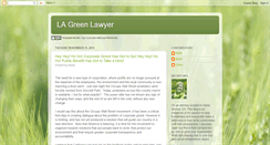 Desktop Screenshot of lagreenlawyer.blogspot.com