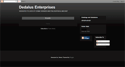 Desktop Screenshot of dedalusenterprises.blogspot.com