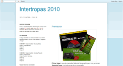 Desktop Screenshot of intertropas2010.blogspot.com