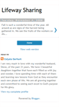 Mobile Screenshot of lifewaysharing.blogspot.com