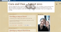 Desktop Screenshot of caraanddan2011.blogspot.com