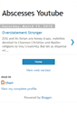 Mobile Screenshot of abscessesyoutube.blogspot.com
