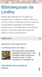 Mobile Screenshot of bibliotequicesdalindley.blogspot.com