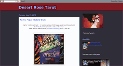 Desktop Screenshot of desert-rose-tarot.blogspot.com