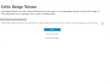 Tablet Screenshot of celticdesigntattoos.blogspot.com