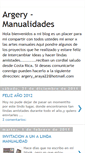 Mobile Screenshot of manualidadesargery.blogspot.com