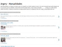 Tablet Screenshot of manualidadesargery.blogspot.com