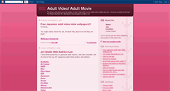 Desktop Screenshot of adult-videos.blogspot.com