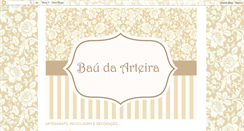 Desktop Screenshot of baudaarteira.blogspot.com