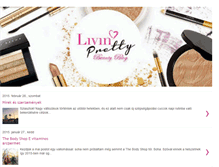 Tablet Screenshot of livinpretty.blogspot.com