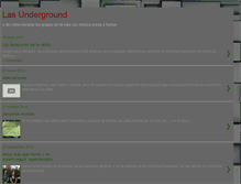 Tablet Screenshot of las-underground.blogspot.com