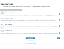 Tablet Screenshot of guardarropatintero.blogspot.com
