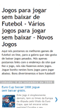 Mobile Screenshot of jogossembaixarfutebol.blogspot.com