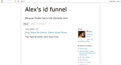 Desktop Screenshot of idfunnel.blogspot.com