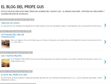 Tablet Screenshot of elblogdelprofegus.blogspot.com