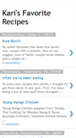 Mobile Screenshot of karirecipes.blogspot.com
