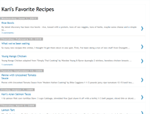 Tablet Screenshot of karirecipes.blogspot.com