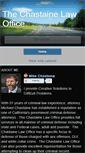 Mobile Screenshot of chastainelaw.blogspot.com