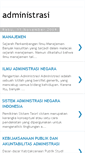 Mobile Screenshot of administrasi45mks.blogspot.com