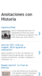 Mobile Screenshot of anotacionesconhistoria.blogspot.com