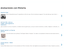 Tablet Screenshot of anotacionesconhistoria.blogspot.com