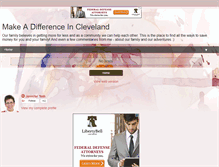 Tablet Screenshot of makeadifferenceincleveland.blogspot.com