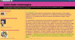 Desktop Screenshot of mate-mate-magica.blogspot.com