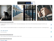 Tablet Screenshot of prisonerpassion.blogspot.com