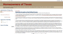 Desktop Screenshot of homeownersoftexas.blogspot.com