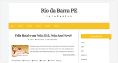 Desktop Screenshot of blogportalriodabarra.blogspot.com