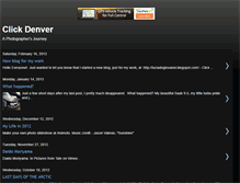 Tablet Screenshot of clickdenver.blogspot.com