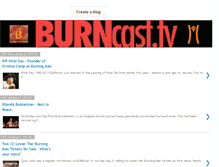 Tablet Screenshot of burncast.blogspot.com