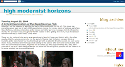 Desktop Screenshot of highmodernism.blogspot.com