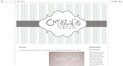 Desktop Screenshot of crystalscaptures.blogspot.com