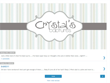 Tablet Screenshot of crystalscaptures.blogspot.com