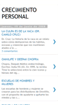 Mobile Screenshot of crecimientopersonaled.blogspot.com
