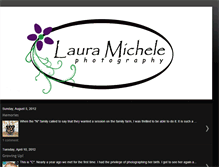 Tablet Screenshot of lauramichelephotography.blogspot.com