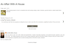 Tablet Screenshot of anaffairwithahouse.blogspot.com