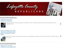 Tablet Screenshot of lafayettecountyrepublicans.blogspot.com