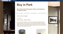 Desktop Screenshot of boyinpark.blogspot.com