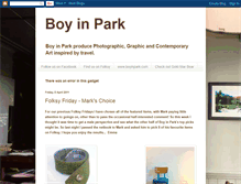 Tablet Screenshot of boyinpark.blogspot.com