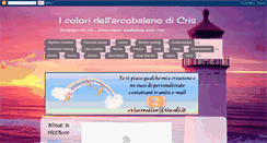 Desktop Screenshot of icoloridellarcobaleno-cristina.blogspot.com