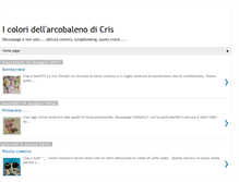 Tablet Screenshot of icoloridellarcobaleno-cristina.blogspot.com