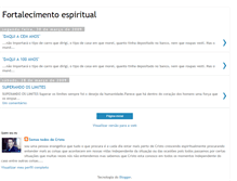 Tablet Screenshot of fortalecimentoespiritual.blogspot.com
