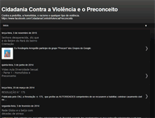 Tablet Screenshot of cidadaniacontraopreconceito.blogspot.com