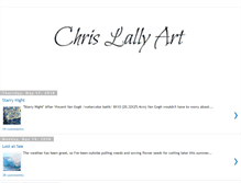 Tablet Screenshot of chrislally.blogspot.com