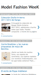 Mobile Screenshot of modelfashionweek.blogspot.com