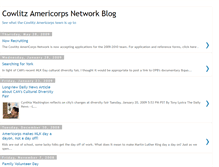 Tablet Screenshot of cowlitzamericorps.blogspot.com