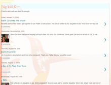 Tablet Screenshot of bigkidkim.blogspot.com